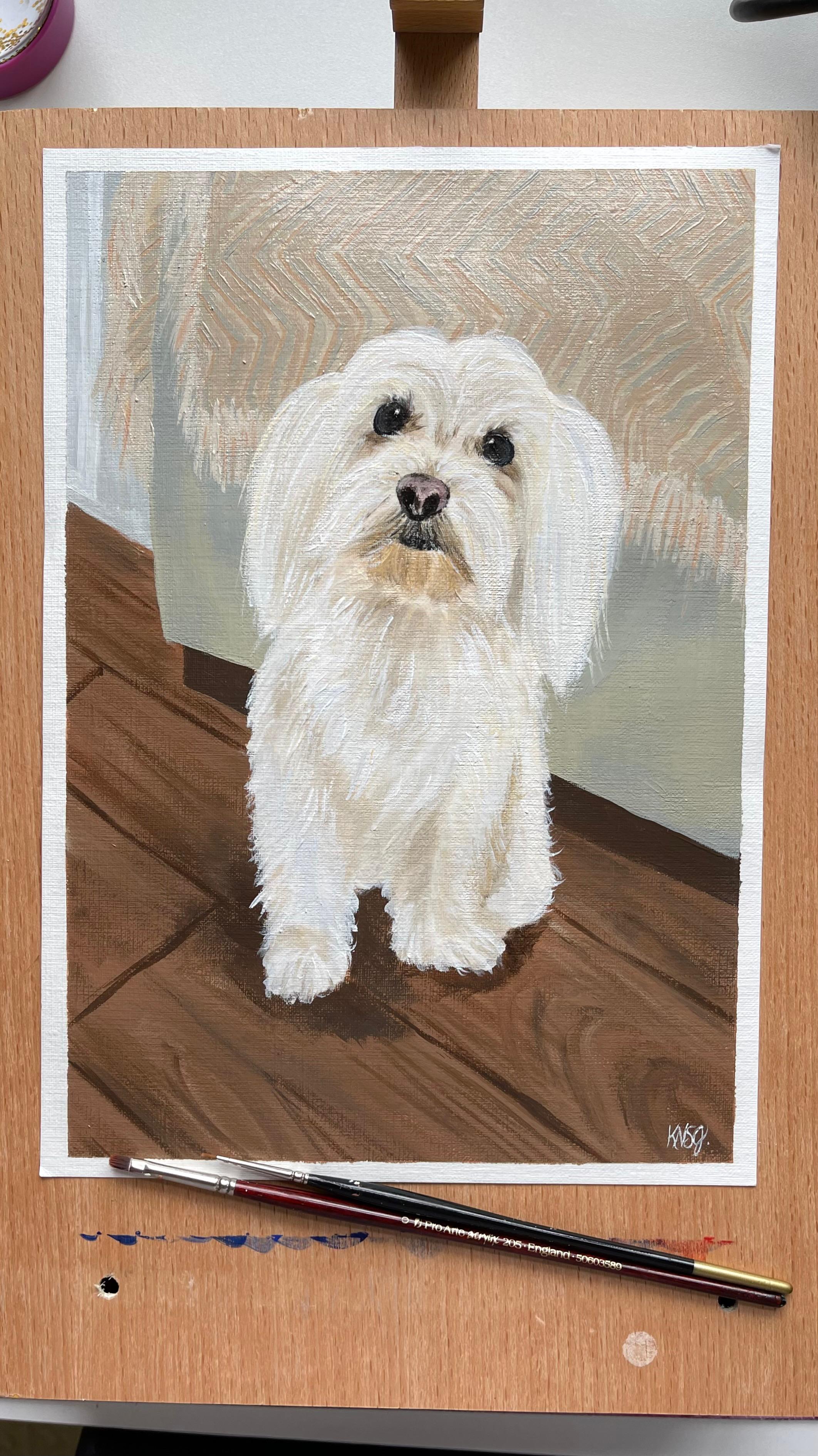 Fine art pet portrait